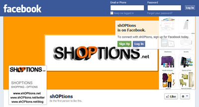 shOPtions is on facebook